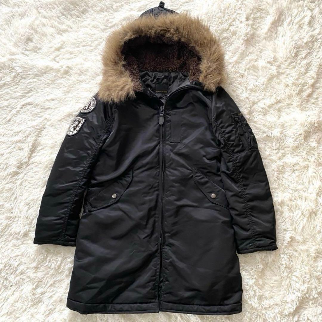 ヒステリックグラマー モッズコート N3B ヒスガール ブラック フリー