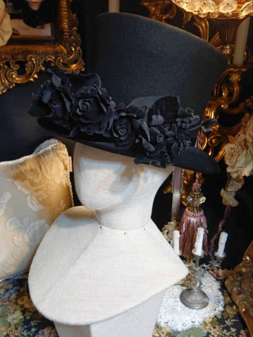 【完全処分☆】ヴィクトリアンメイデン 初期 ローズ シルクハット 未使用