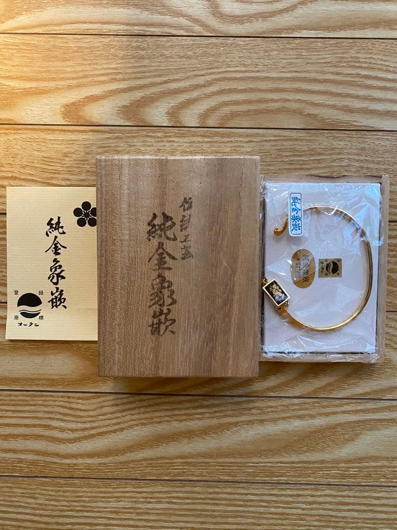 純金細工　シルバー　4点おまとめ　純金象嵌　ネックレス他