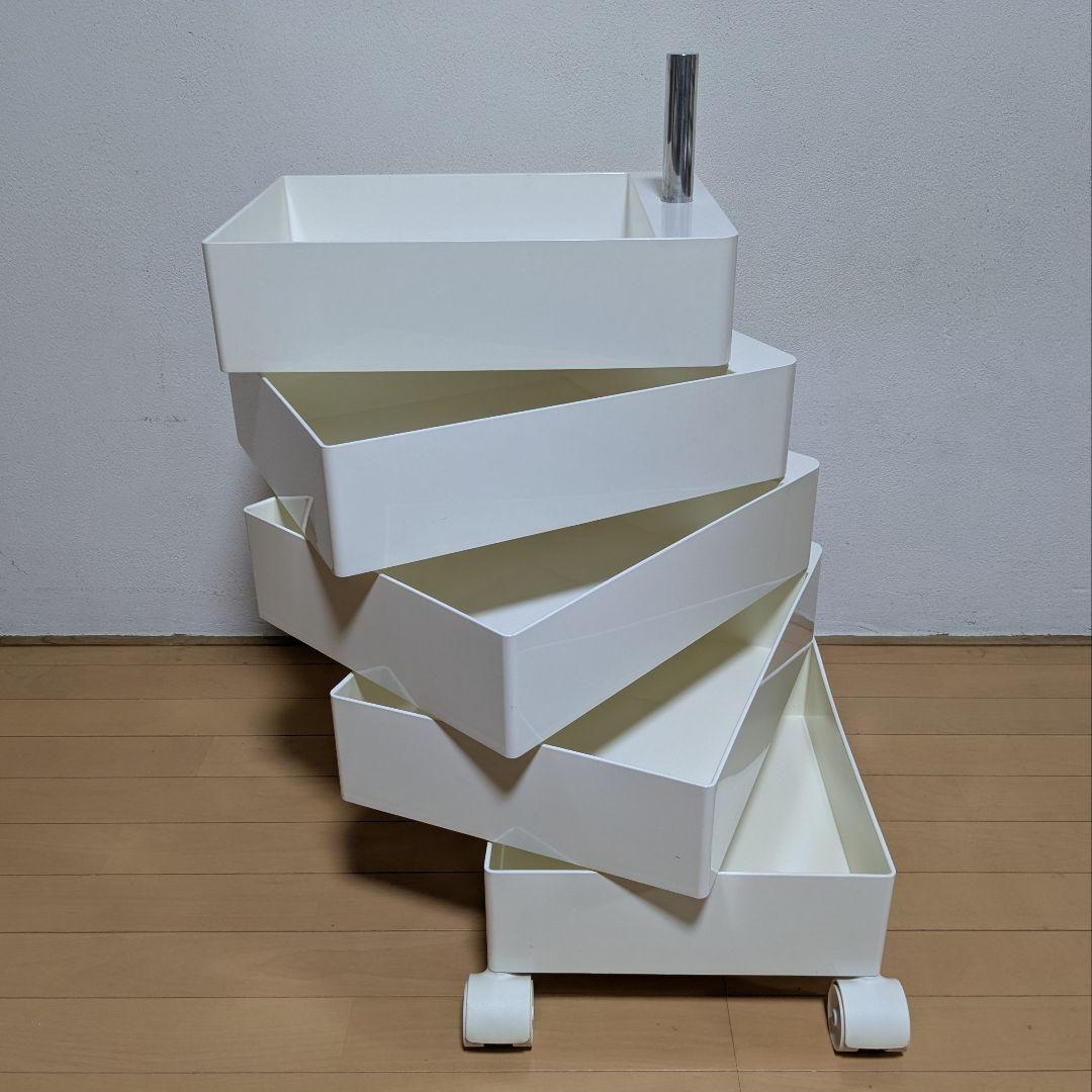 美品 MAGIS マジス 360° CONTAINER コンテナ 5段 ホワイト