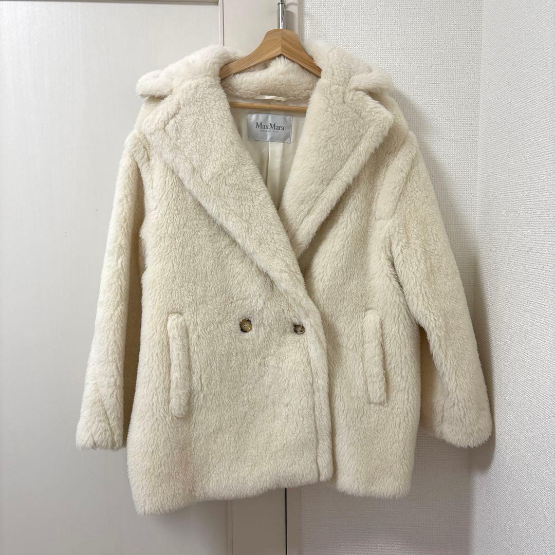 【美品】Max Mara テディ TEDDY ファー コート