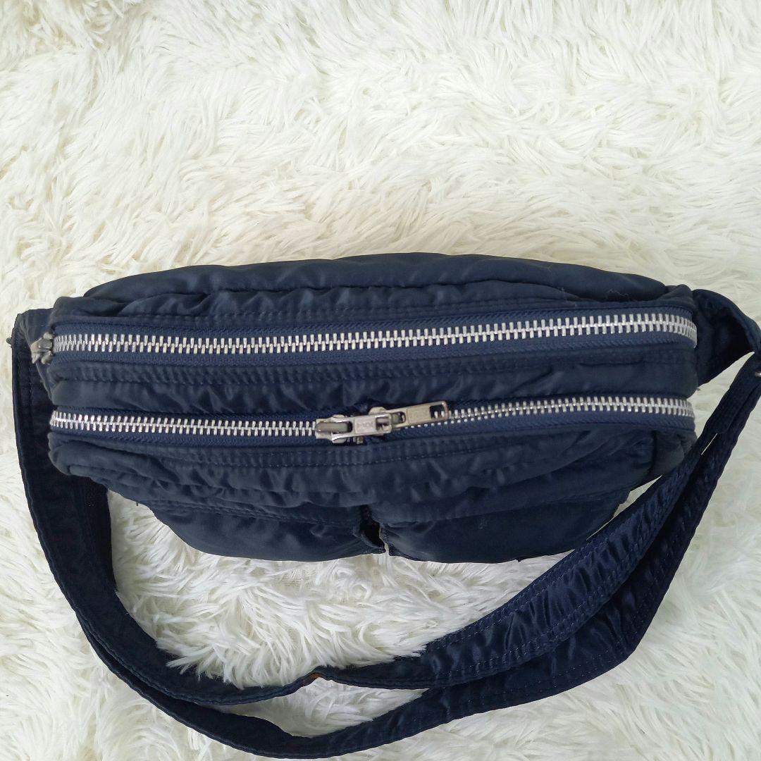 希少品✨ポーター タンカー ショルダーバッグ 斜め掛け アイアンブルー ネイビー