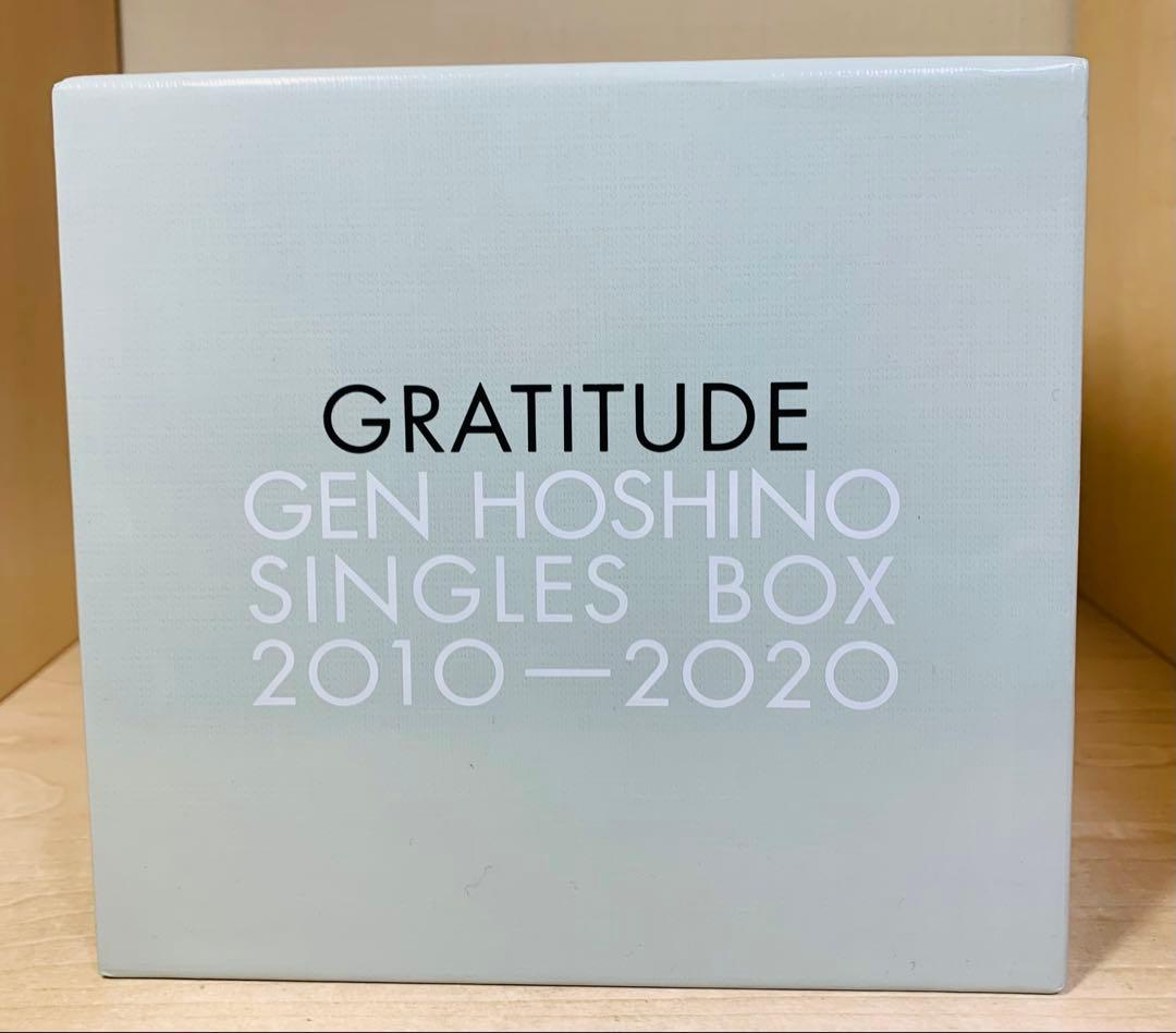 【特典付】 星野源 Single Box GRATITUDE