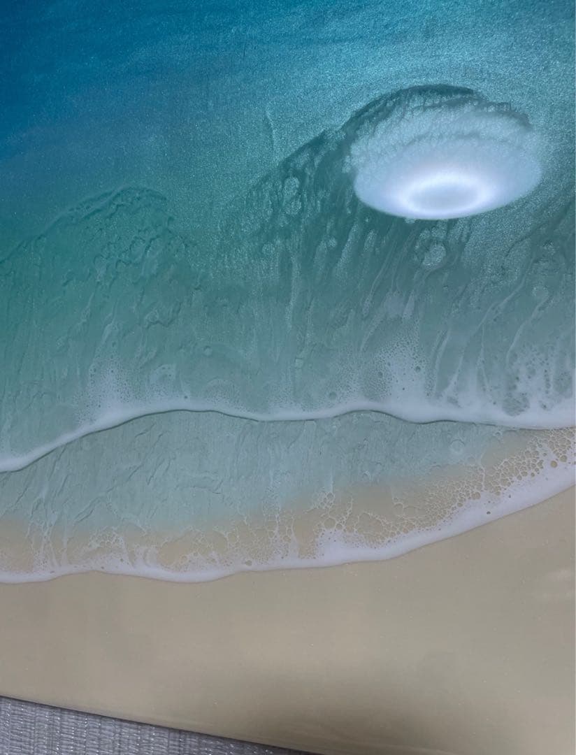 レジンアート　海