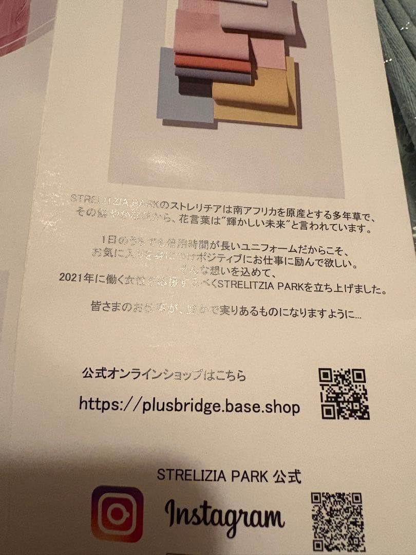 STRELITZIA PARK 看護士　病院ユニホーム