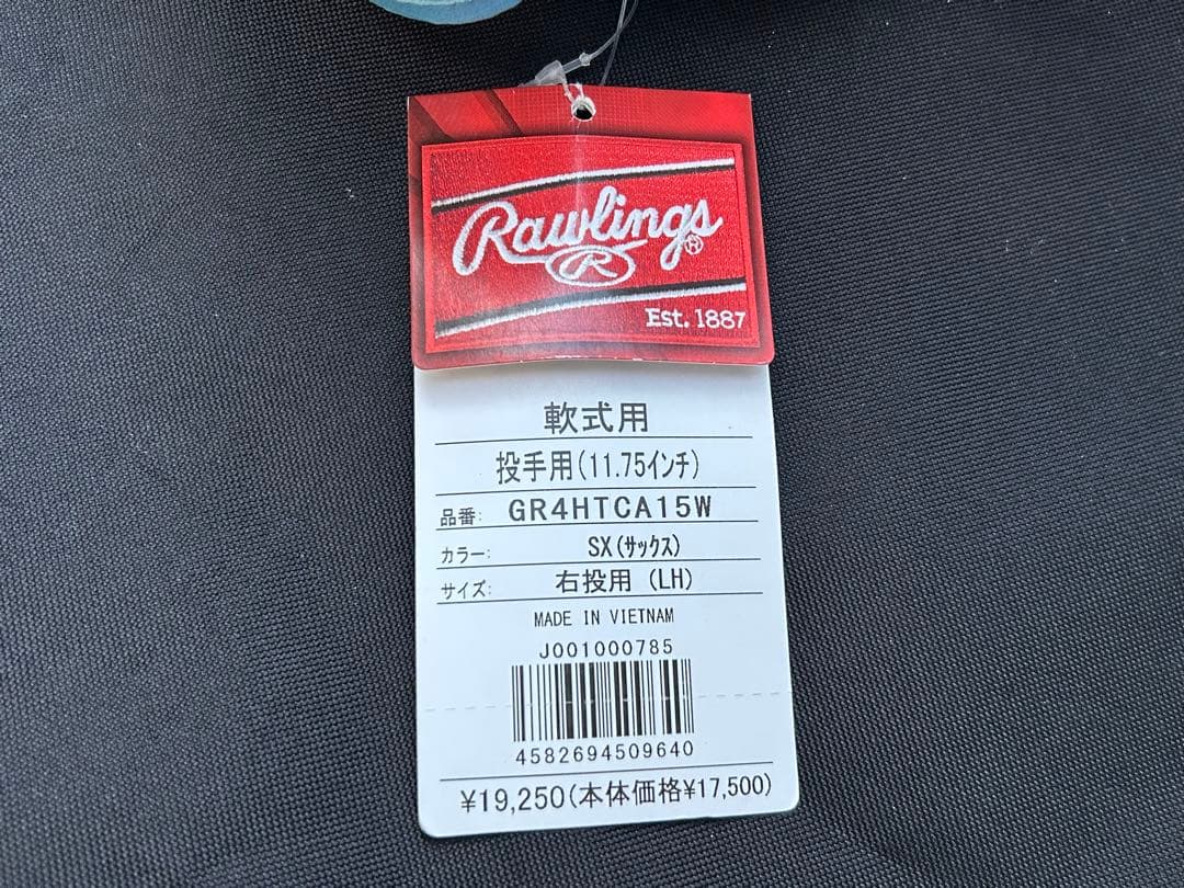 ピ*ゴ様 Rawlings WINTER 軟式グローブ ライトブルー