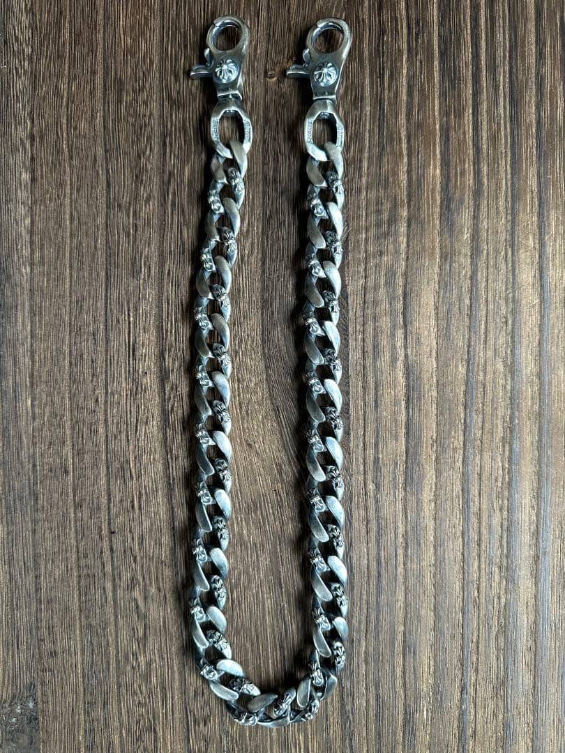 ウォレット￼ファンシーチェーン ダブルクリップ　204グラム