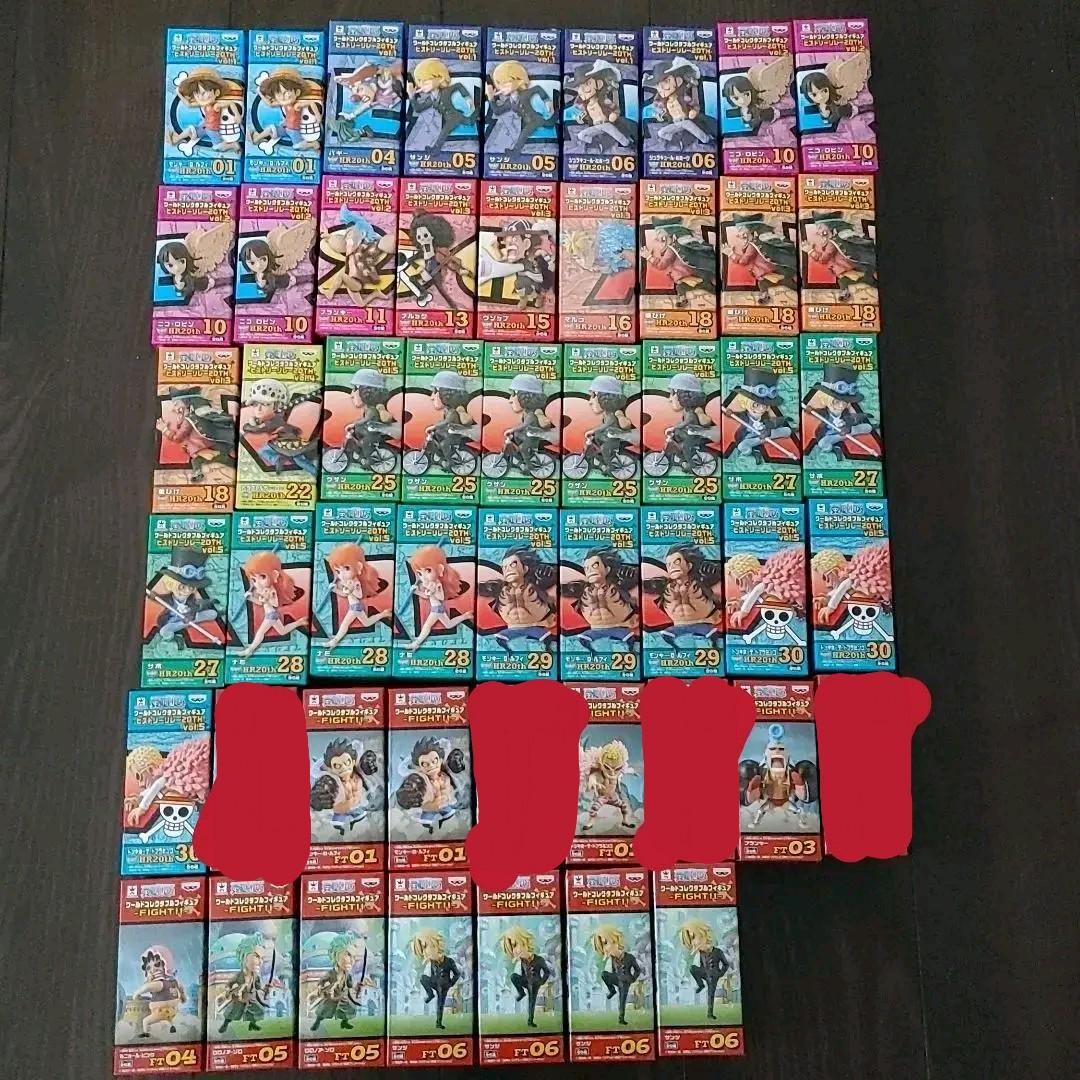 ワンピース　ONE PIECE　ワールドコレクタブルフィギュア　ワーコレ