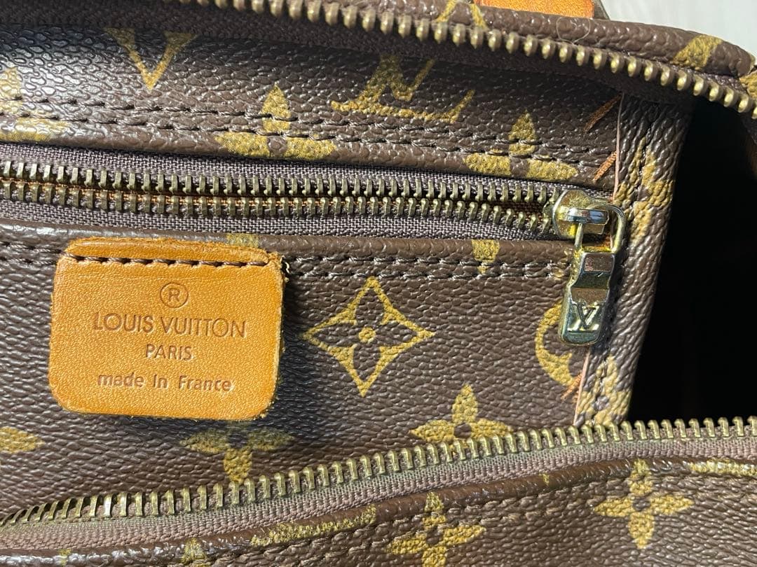 ルイヴィトン　ハンドバッグ　モノグラム　ノベルティ　vintage