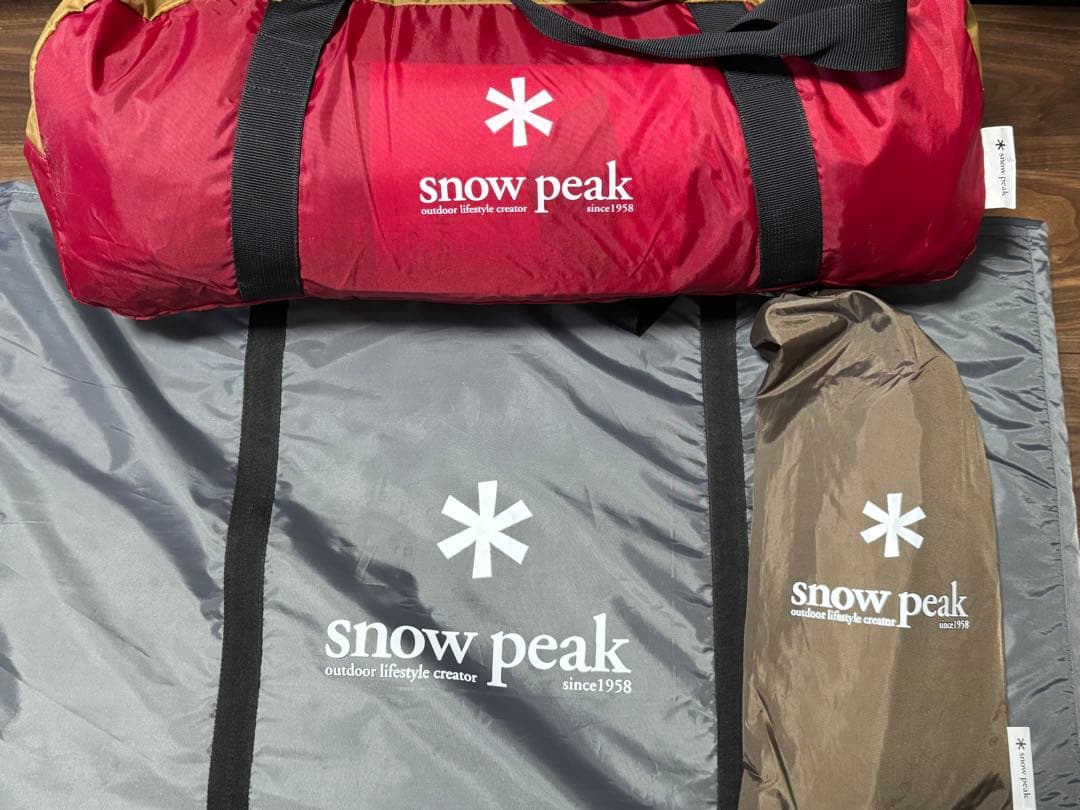 スノーピーク　アメニティドームS・フロアマット・フロアシートセット
