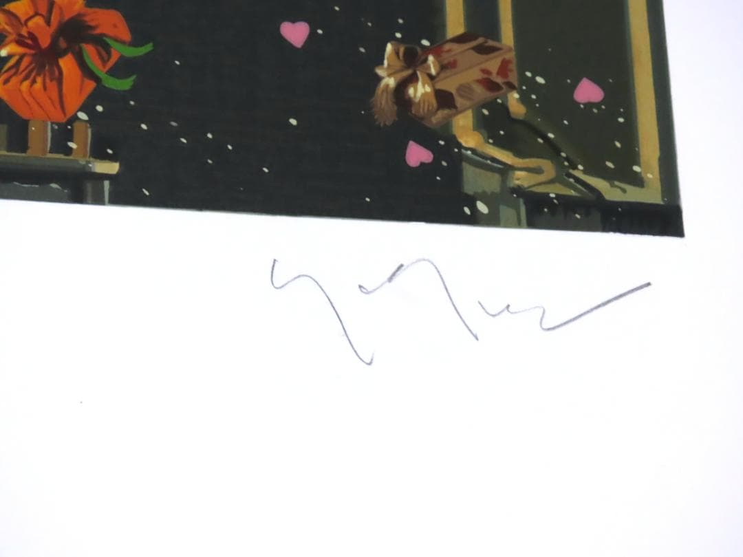 【ヒロ・ヤマガタ】　山形博導　　パリスオーケストラ　　シルクスクリーンシート