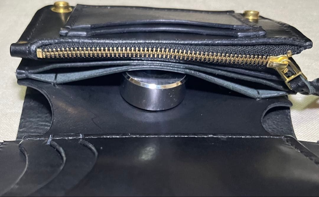 ミドル トラッカーウォレット 姫路レザー フルタンニン オイルワックス