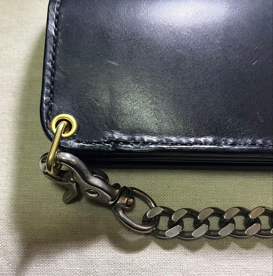 ミドル トラッカーウォレット 姫路レザー フルタンニン オイルワックス