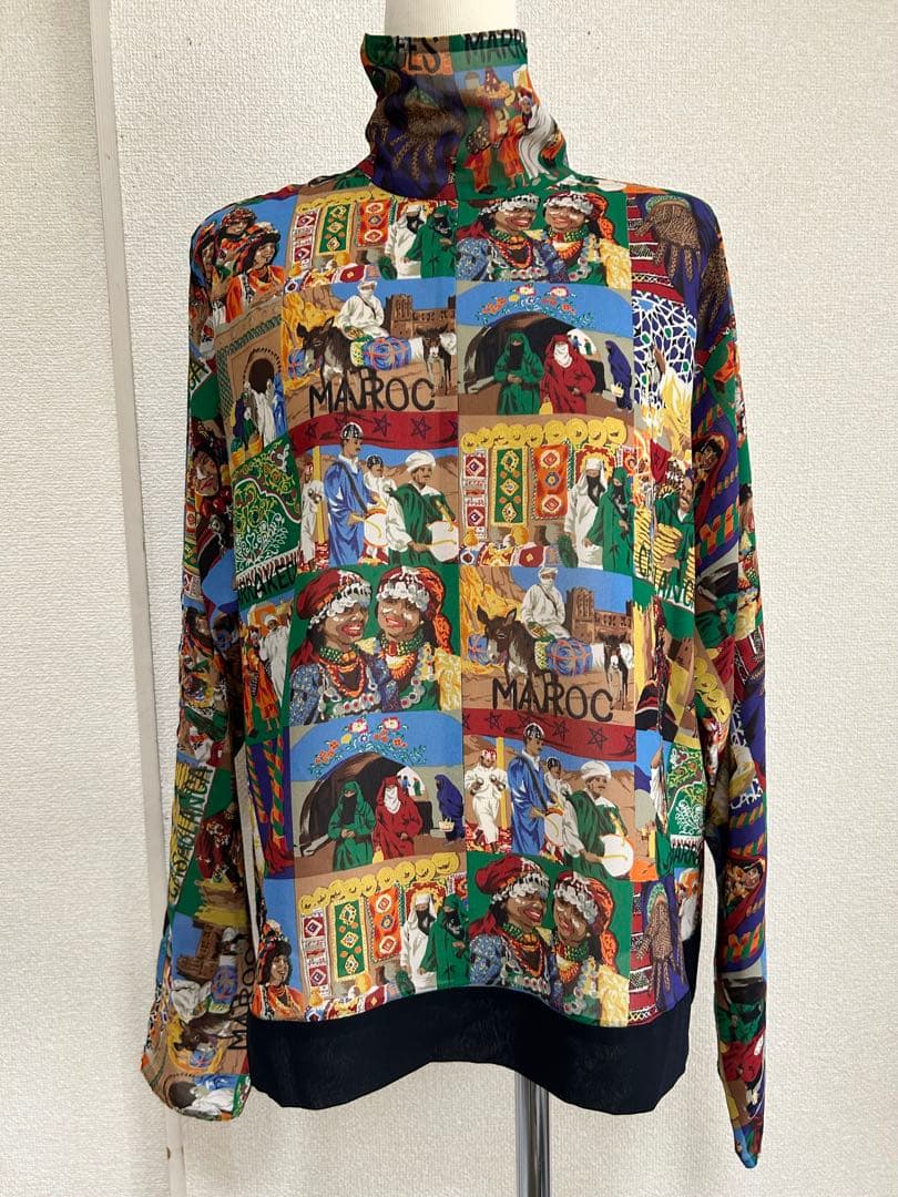 TOKUKO1er VOLサイズ9ワールド柄トップス♭7036