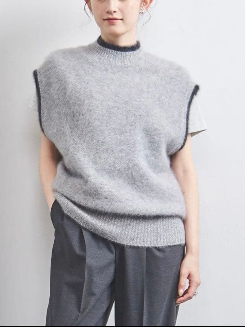 UNITED ARROWS フォックスカシミヤニットベスト