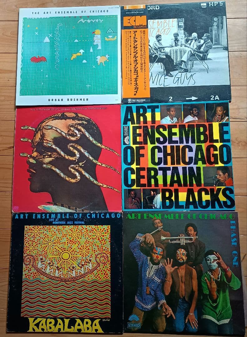 art emsemble of chicago 6タイトル　セット　JAZZ