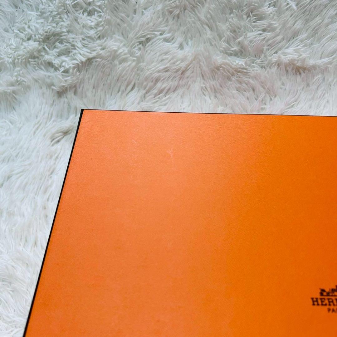 HERMES 空箱のみ ギフトBOX 保存袋 オレンジ 095 バーキン ケリー