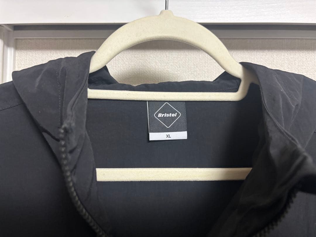 FCRB 25aw NYLON HOODED BLOUSON EASY XL 黒