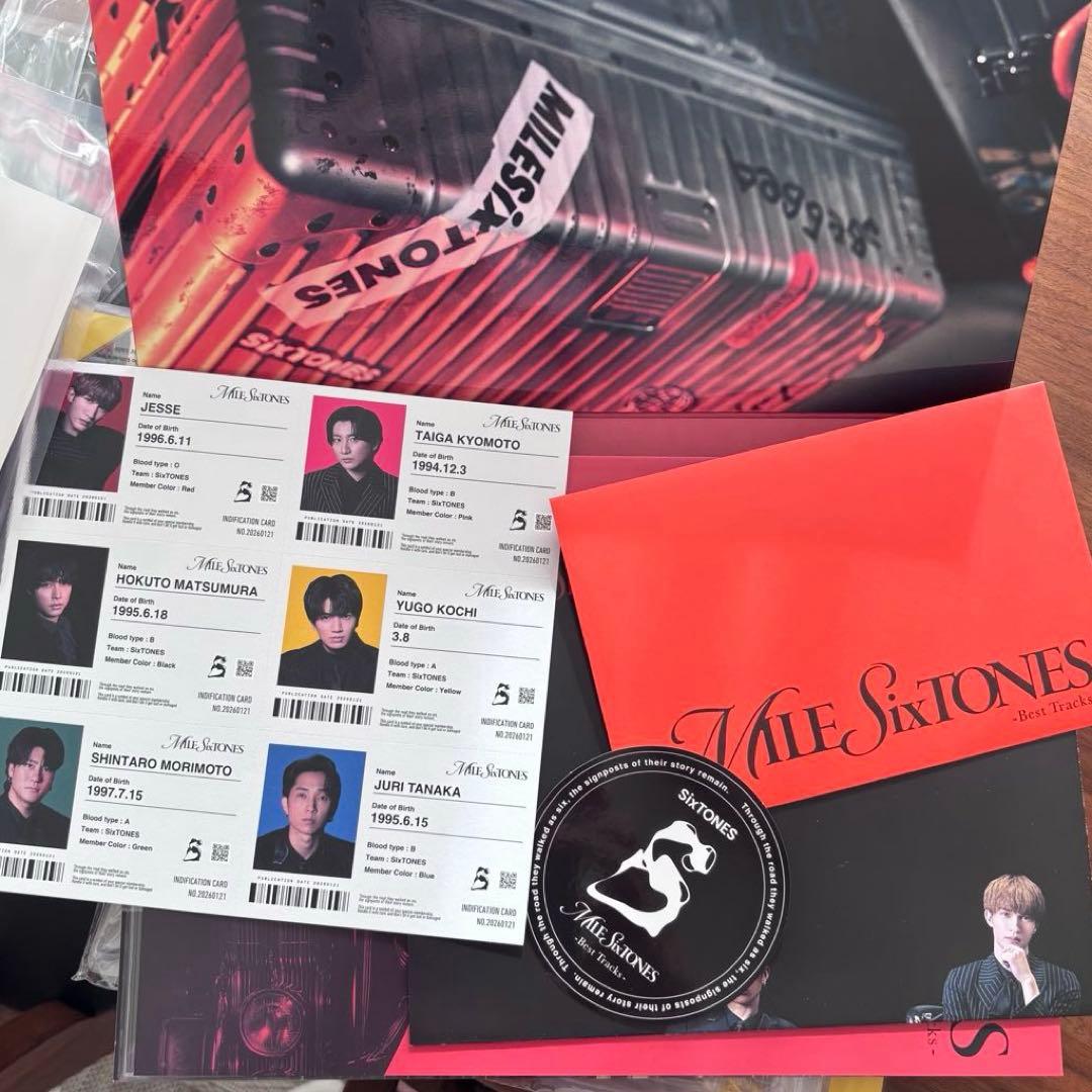 【3形態セット／3種特典付き】SixTONES / MILESixTONES