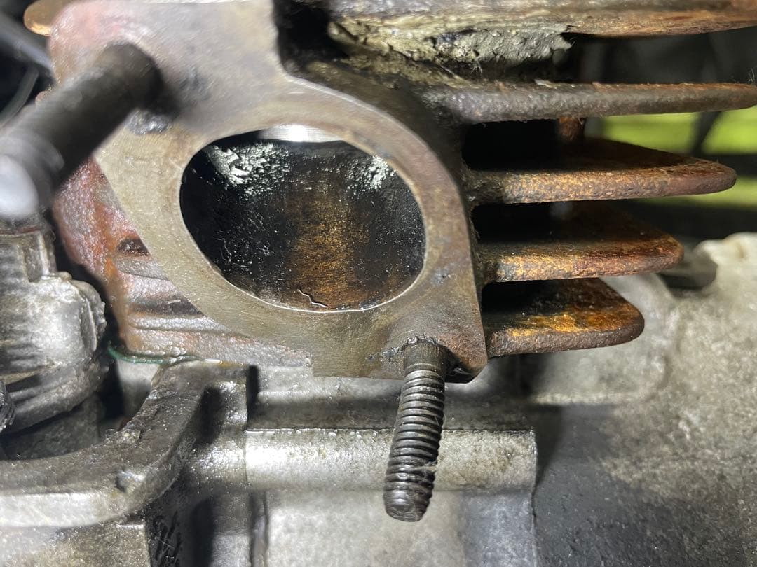 グランドアクシス100 1型エンジン