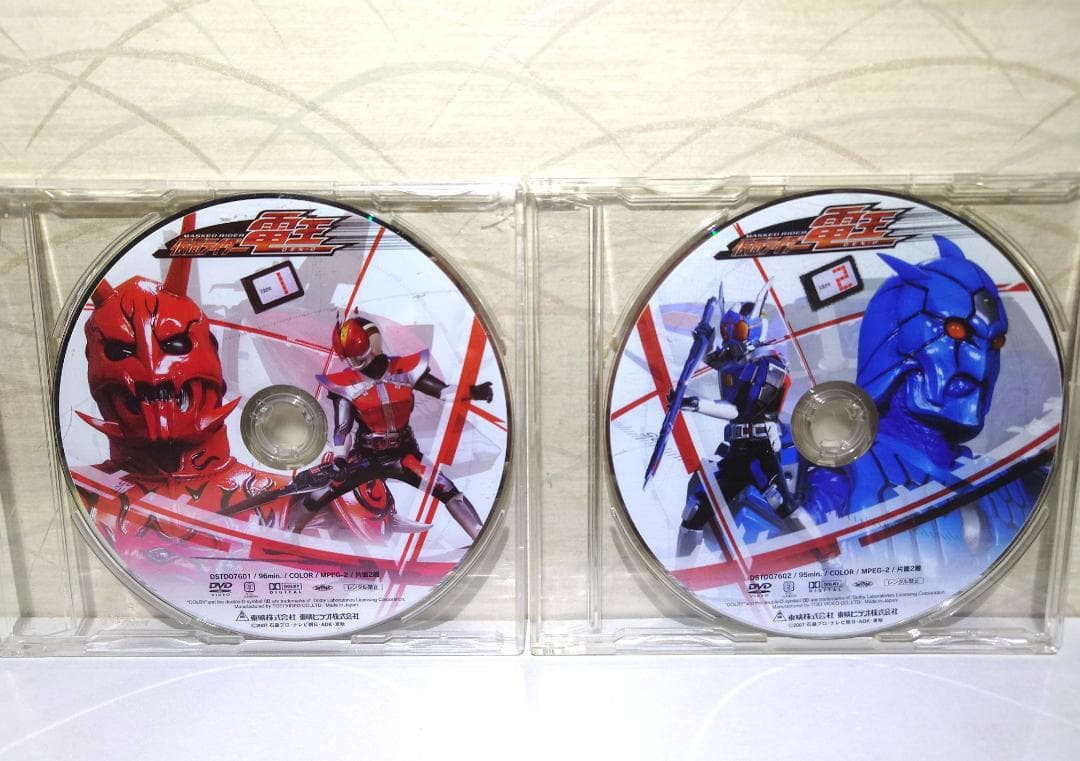 仮面ライダー電王 DVD 全巻12枚セット　1~12 佐藤健　ディスクのみ