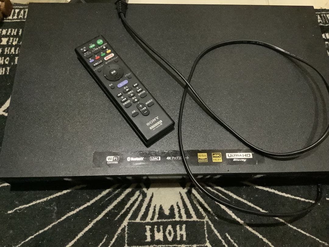 SONY ブルーレイプレーヤー 4K Ultra HD