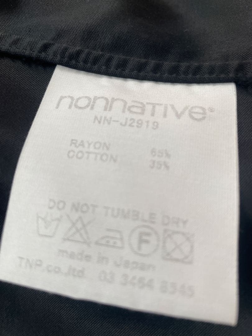 nonnative ノンネイティブ　COWBOY GOWN ジャケット