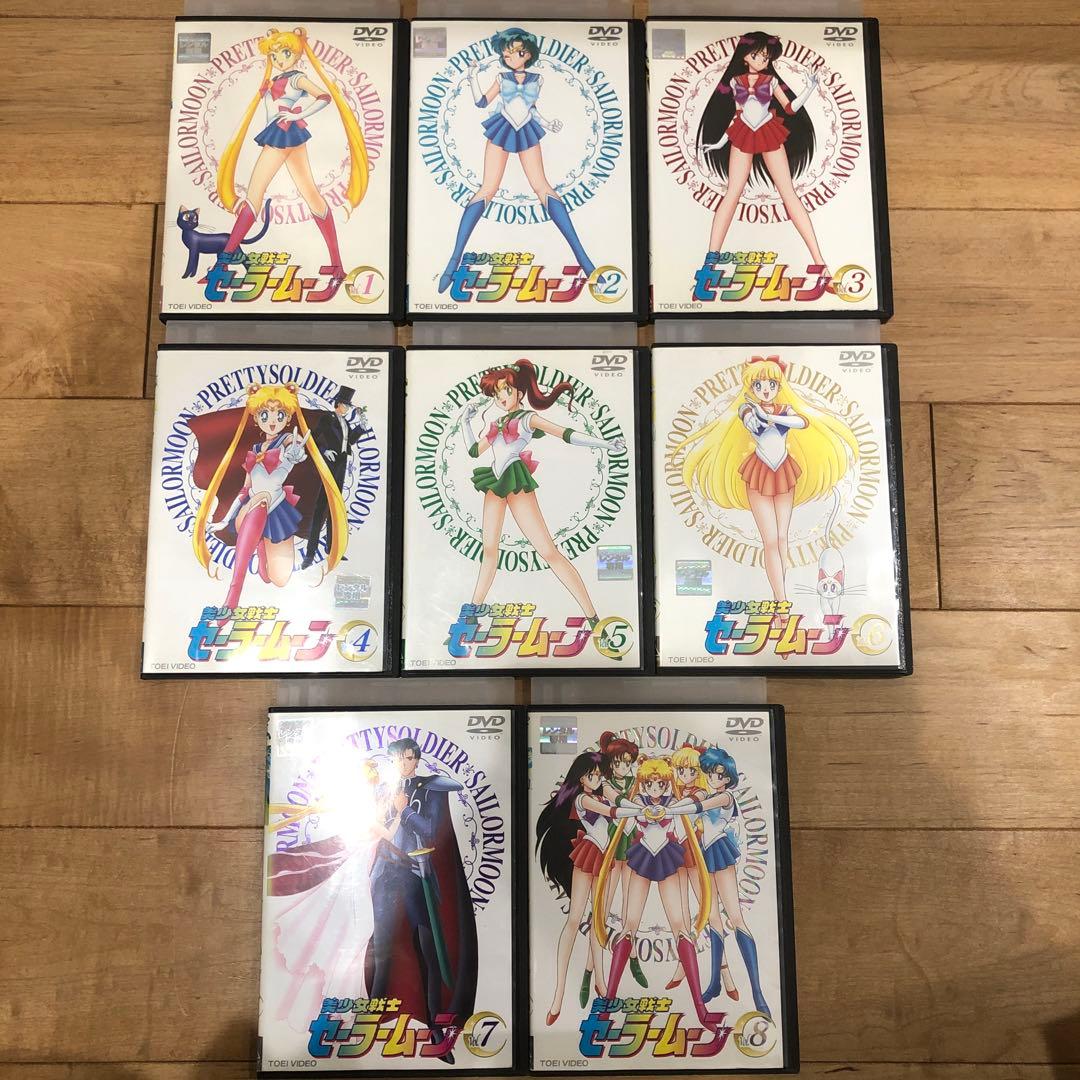 美少女戦士セーラームーン　全36巻セット　完結　DVD　アニメ　匿名配送