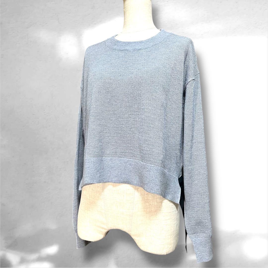 ♥️新品未使用♥️MICALLE MICALLEカットニット×ドッキングワンピース