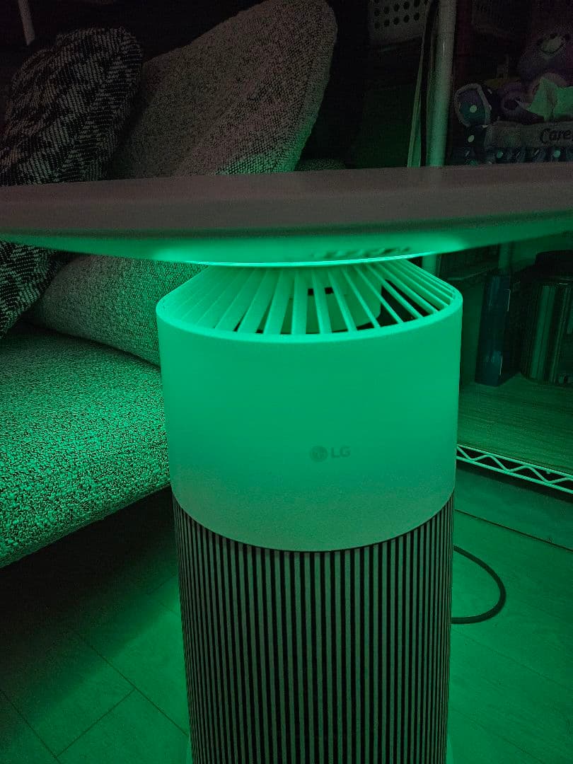 ☆むちさん専用☆LG 空気清浄機 エアロファニチャー ワイヤレス充電付