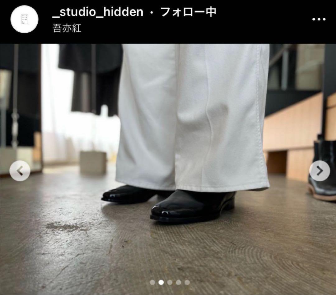 定価93500円　Studio Hidden 東京　ダービーシューズ　新品箱付き