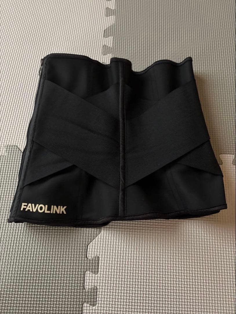 安井友梨監修FAVOLINK EXCEEDベルトS 補整 ウエストシェイパー