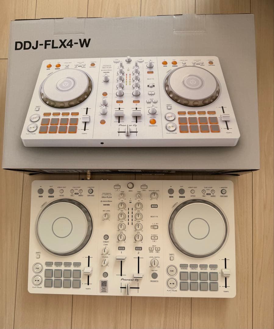Pioneer DDJ-FLX4-W 2ch DJコントローラー (White)
