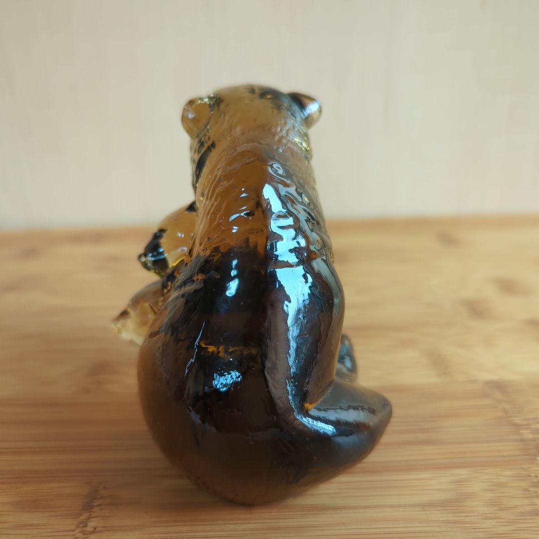 限定4500体 KOSTA BODA WWF 世界自然保護基金 　クマの親子♪