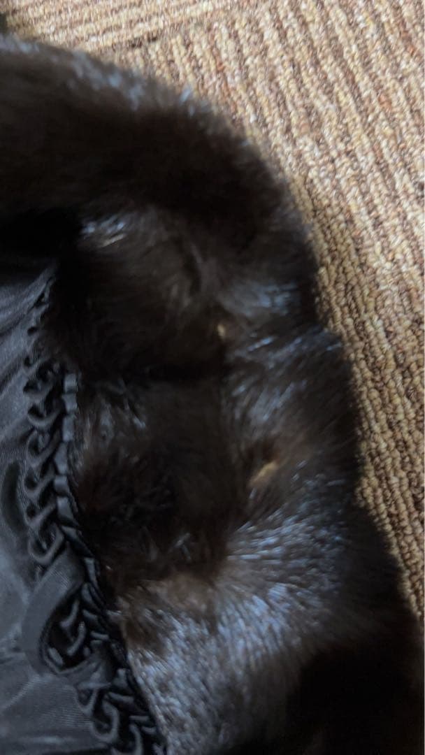 BLACKGLAMA ブラックミンク ロングコート