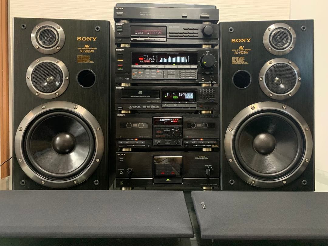 美品内蔵BT変更可能SONYリバティLBT-V925レコード付きメンテナンス済み
