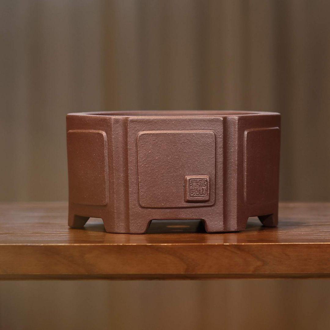 六方盆 多肉植物鉢 紫砂鉢 盆栽鉢 植木鉢 小品盆栽鉢 大品盆栽鉢