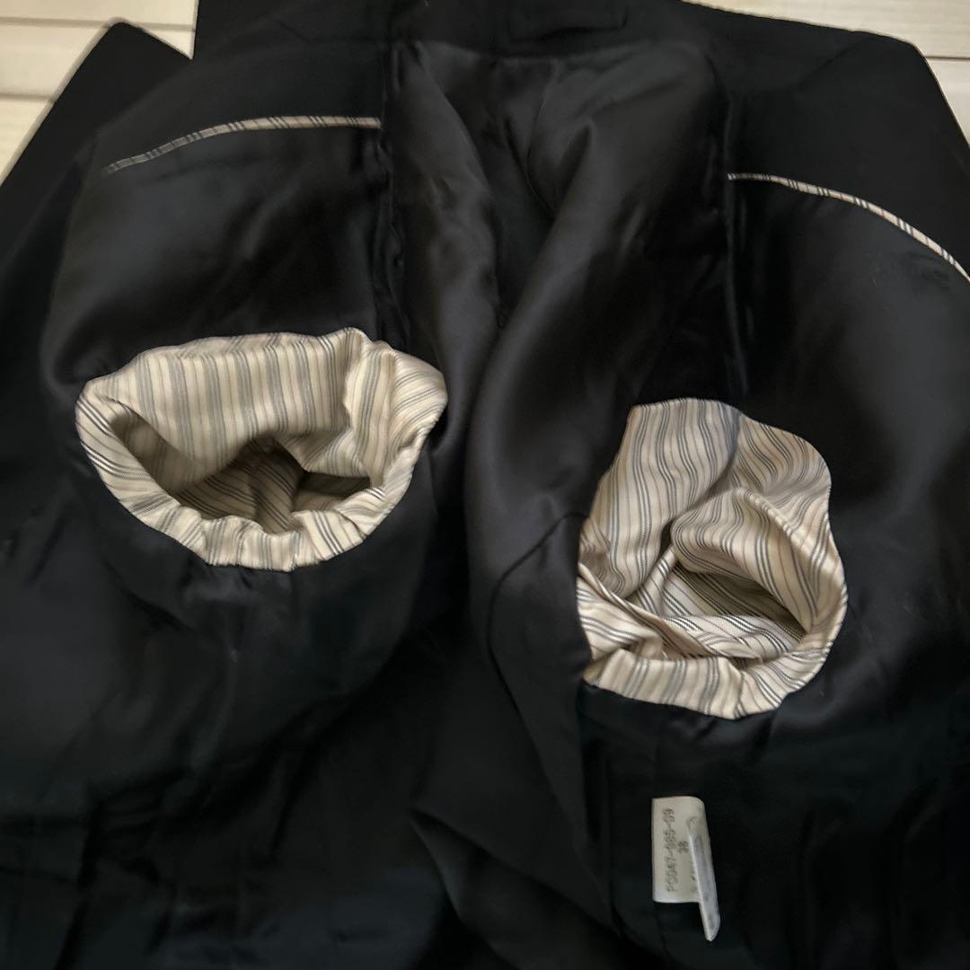 美品　Burberry バーバリーロンドン スカートスーツ　就職　黒　38