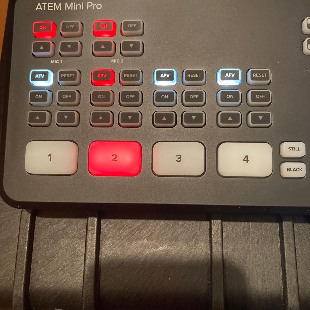 ハードケース付 Black Magic Design Atem Mini Pro