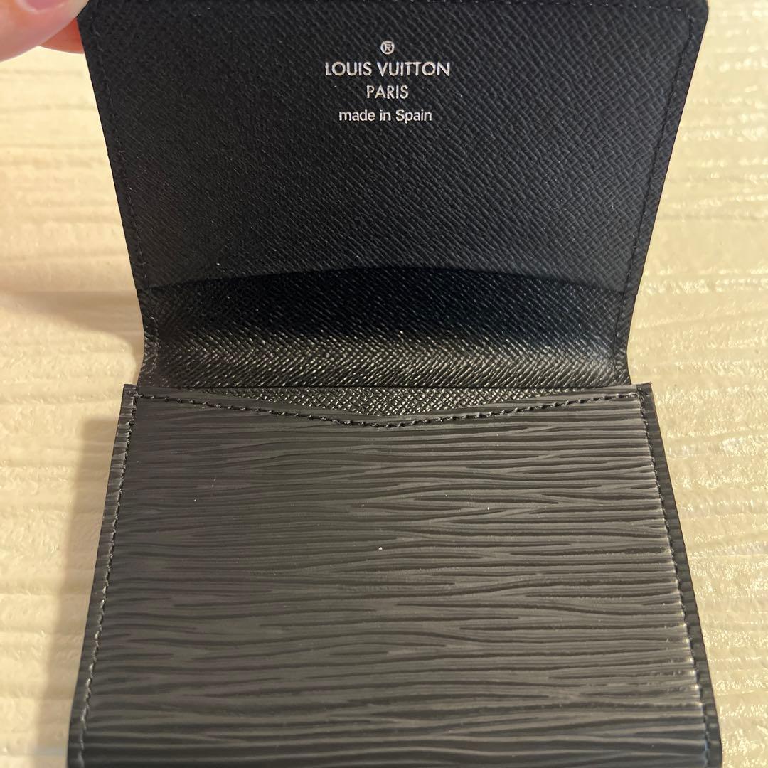 Louis Vuitton ブラック エピ 名刺入れ
