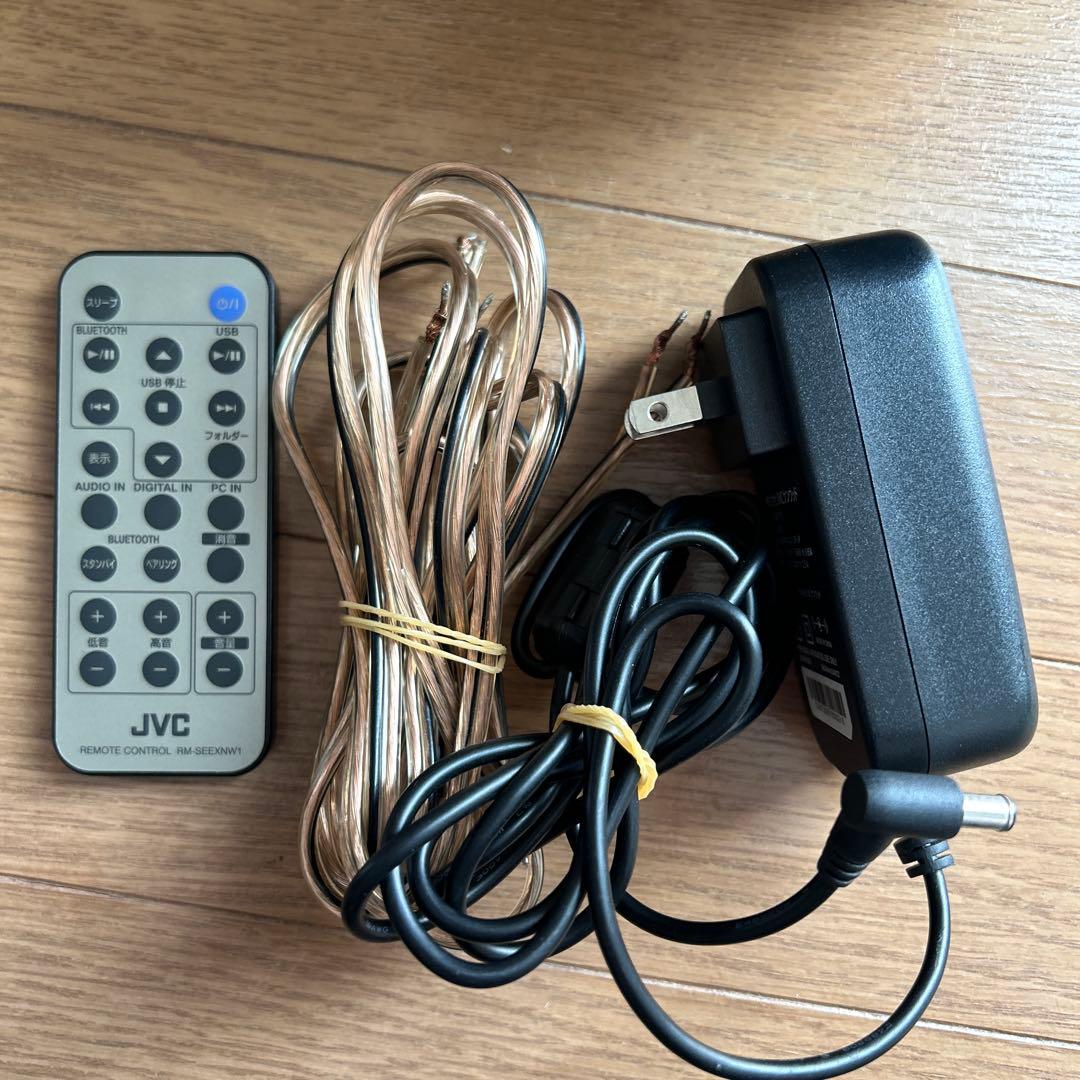 JVC Bluetooth ミニコンポ　CA-EXNW1 SP-EXNW1