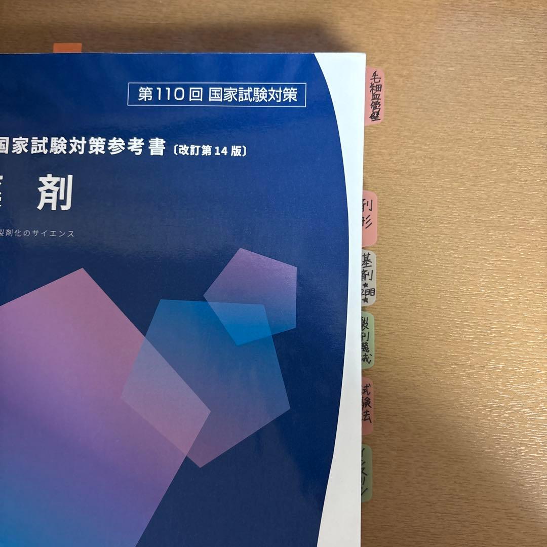 第110回　薬剤師国家試験対策参考書　薬ゼミ　青本 青問　おまけあり