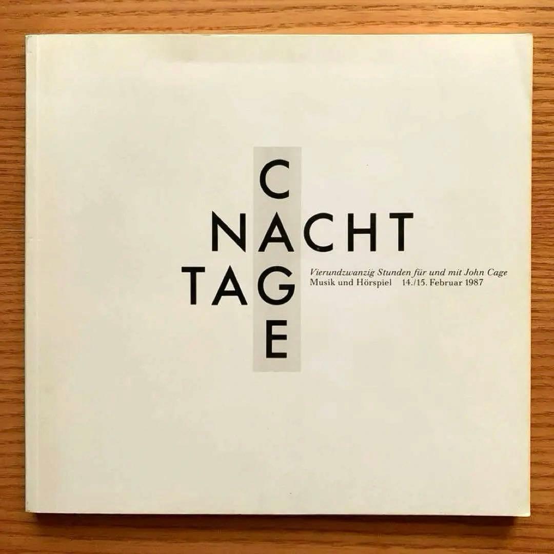 【署名入／Signed】CAGE NACHT TAG（1987年）冊子