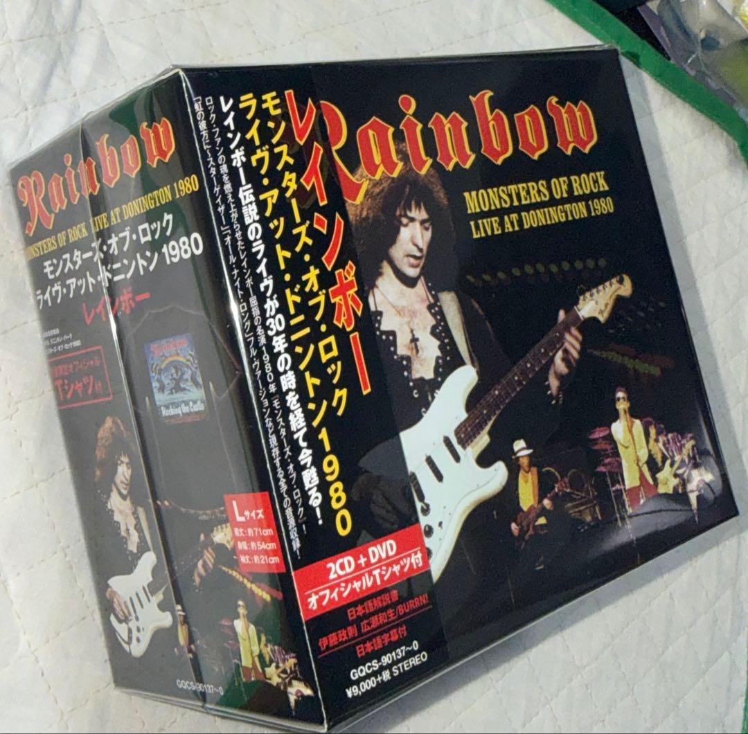 Tシャツ付き！2CD＋DVD！レインボー/ モンスターズ・オブ・ロック 1980