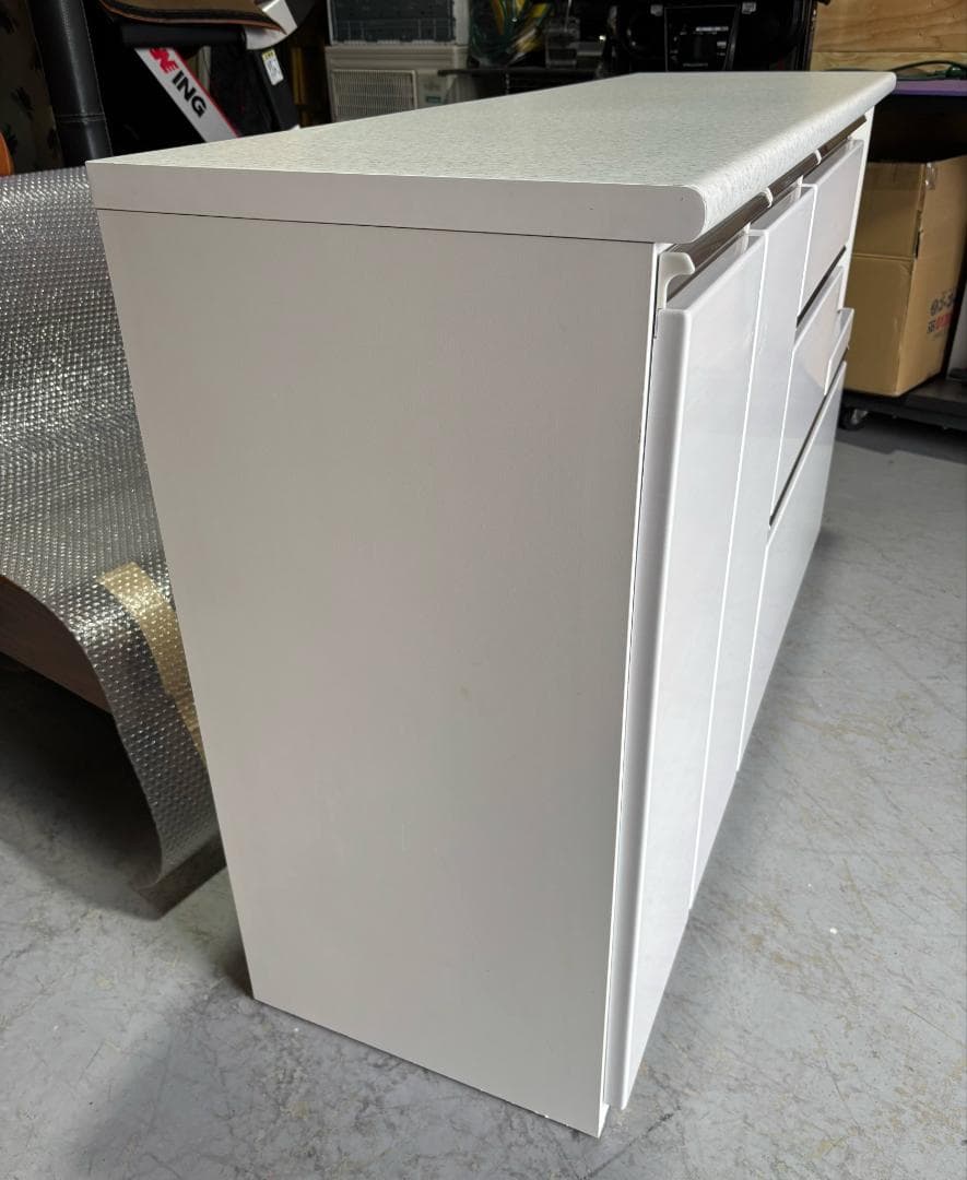 ニシキ NITORI キッチンカウンターアルミナ2 幅140cm Used