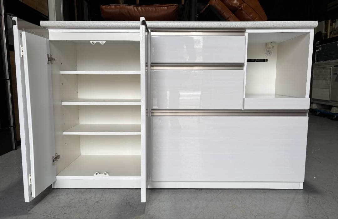 ニシキ NITORI キッチンカウンターアルミナ2 幅140cm Used