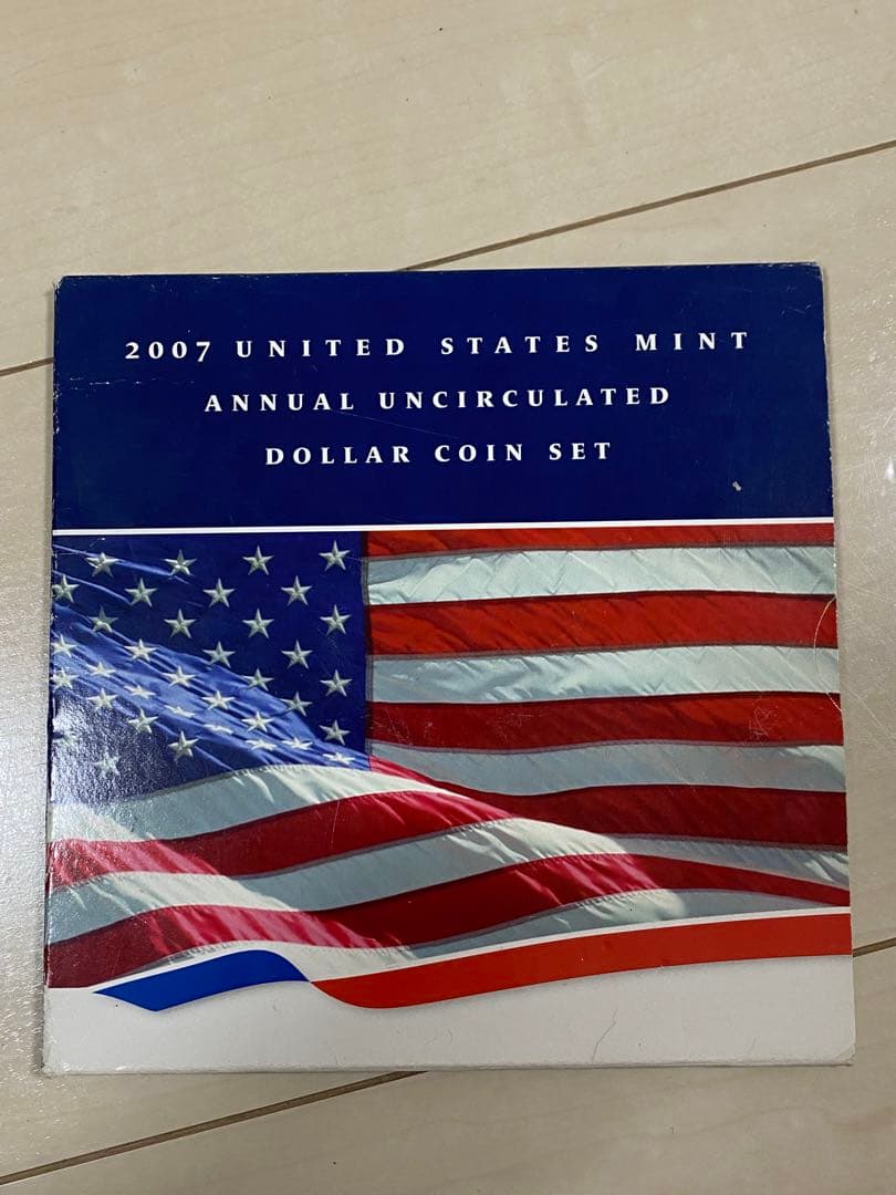 激レア 2007年 米国造幣局発行 未流通ドル硬貨セット