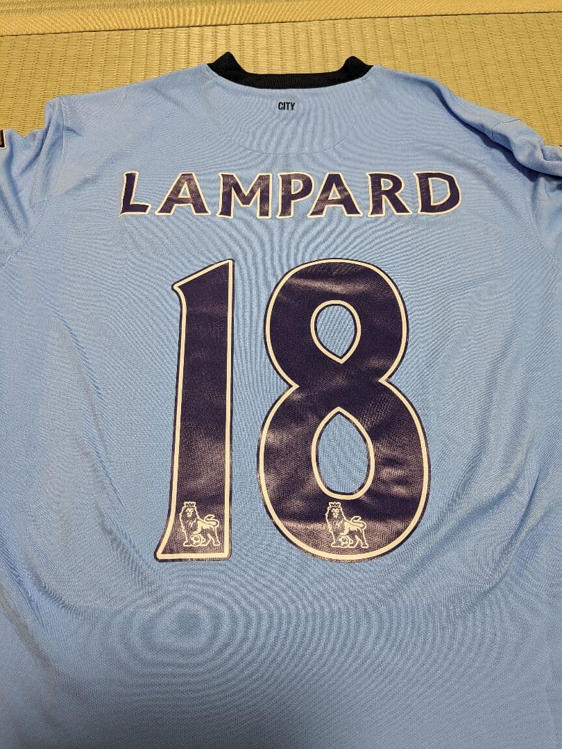 ２０１４シーズン　マンチェスターシティ　ランパード　ユニフォーム