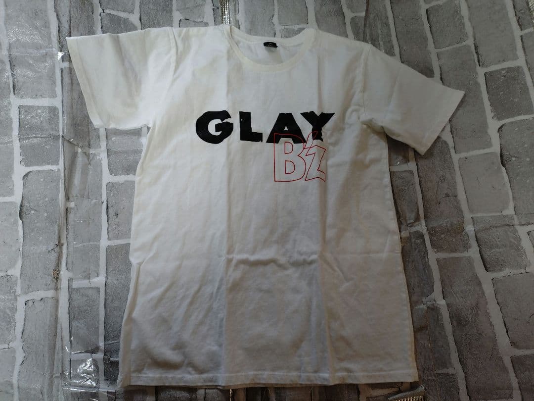 【Lサイズ】【一回着用】【美品】【B'z✖GLAY】【UNITE】【ホワイト】