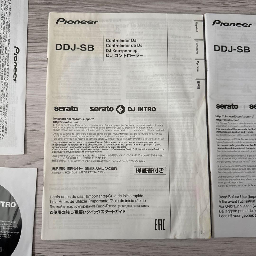 Pioneer パイオニア DJ DDJ-SB コントローラー 箱付